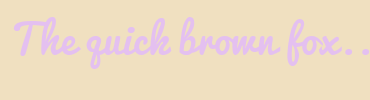 Image with Font Color E4C0F0 and Background Color F0E0C0